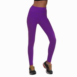 2020 Sport Leggings Women Gym High Waist Push Up Yoga Pants Jacquard Fitness Legging Running Trousers Woman Tight Sport Pants