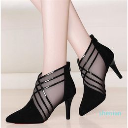 Hot sale-Thin Heels Women Pumps Spring and Summer Classics Fashion Women High-heeled Shoes Rome Style Summer Pumps