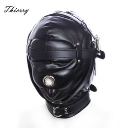 Thierry the Total Sensory Deprivation Hood, new sensory experience, Fetish bondage sex toys for couples adult games,4 styles Y201118