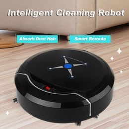 Automatic Intelligent Vacuum Cleaner Floor Cleaning Robot Home High Quality USB Charging Dirt Dust Hair Automatic Vacuum Cleaner