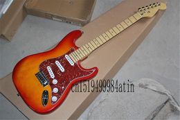 New B-Stock 2022 Top Quality Standard Sienna Sunburst Guitar custom body