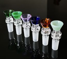 High Quality Glass Bowl 14mm Male Joint For Smoking Water Glass Bong Pipes Parts Accessories HSB006