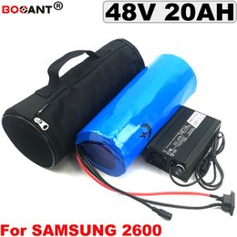 48V 20AH E-bike Lithium Battery for Bafang BBS 1500W Motor Original Samsung 18650 cell Electric Bike with a Bag