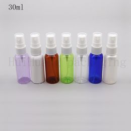 100pcs 30ml small empty plastic spray bottle,perfume travel bottles ,empty vial,30cc Mini refillable bottles PET