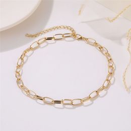 Punk Thick Chain Choker Necklace for Women Fashion Gold Color Chains Necklace Simple Lady Collares Hip Hop Jewelry 2020 New