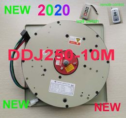 DDJ250kg-10M interruptor parede + controlo remoto de iluminação Tirante candelabro talha lâmpada guincho Luz de elevação 110 V-120 V, 220 V-240v