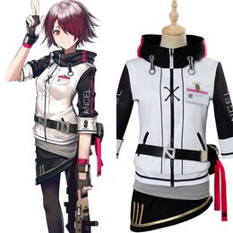 Game Arknights EXUSIAI Cosplay Costume Full Set Halloween Carnival Costumes