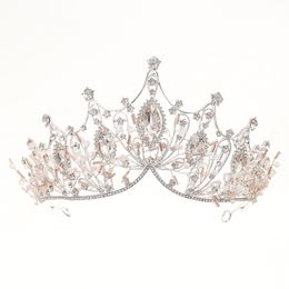 Crown Crystal Princess Alloy Rhinestone Materiaal Langdurige Kleur Retentie Bedrijf Trouwjurk Accessoires Hoofdband Bridal Crown Bridal Je