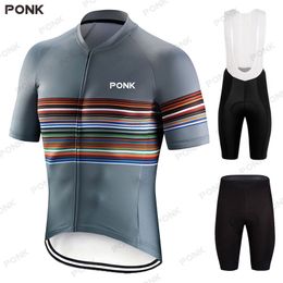 2020 Shorts Sleeves Cycling Jerseys Set MTB Quick-Dry Bike Clothing Summer Bike Bib Shorts Cycling Set Bicycle Clothing For Man