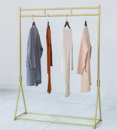 Clothes rack Bedroom Furniture floor display Showing stand iron racks clothing show shelf