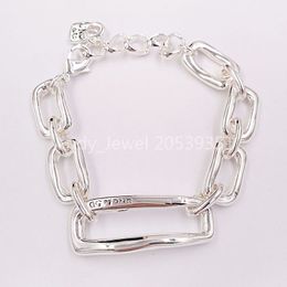 Authentic Bracelet Chain By Chain Friendship Bracelets UNO de 50 Plated Jewelry Fits European Style Gift PUL1763MTL0000M