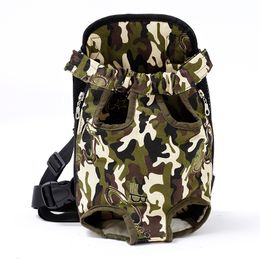 Pet Dog Carrier Backpack Mesh Camouflage Outdoor Travel Products Breathable Shoulder Handle Bags for Small Dog Cats2093