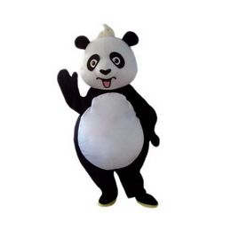 2018 High quality hot Panda Mascot Costume Cartoon Character Adult Size