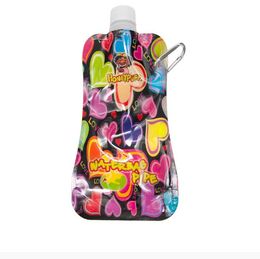 New style hookah bag plastic bag color water bottle suction jelly bag pipe portable hookah pipe