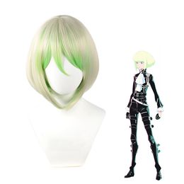 Anime Anime PROMARE Lio FoLio Fotia Short Wig Cosplay Costume 30cm Short Straight Heat Resistant Synthetic Hair Anime Cosplay Wig + Hair Cap