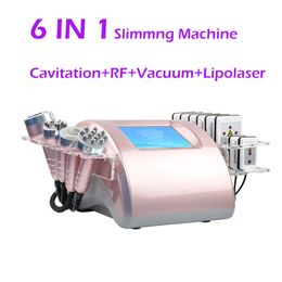 RF fat burn face slim machine cavitation multipolar tripolar radio frequency body contouring laser lipo slimming machine