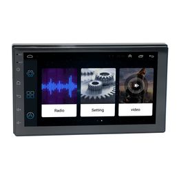 Car Video 2 DIN 7 inchesMP5 universal player with gps Bluetooth camera Radio New arrival