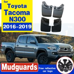 Front Rear Car Mudflap for Toyota Tacoma N300 2016-2019 Fender Mud Guard Splash Flaps Mudguards Accessories 2017 2018 3rd 3 Gen