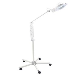 Magnifier Lamp Magnifying Cool light Skin Care Magnification with Adjustable Swivel Arm Floor Standing For Reading Beauty Elitzia ET2005