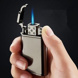 New Pipe Lighter Torch Turbo Lighter Jet Gas Butane Metal Lighter Cigarette 1300 C Fire Windproof Smoking Accessories NO GAS