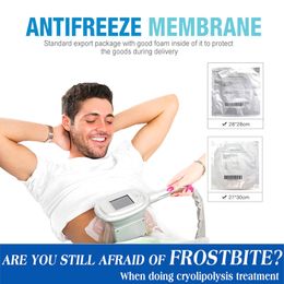 Anti Freezing Membranes For Fat Freezing Machine 50Pcs Antifreeze Membrane Fast 0.07G Bag 30x27Cm Cooling Pads