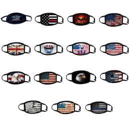 Newest Face Masks Trump American Election Supplies Dustproof Print Mask Universal For Men And Women