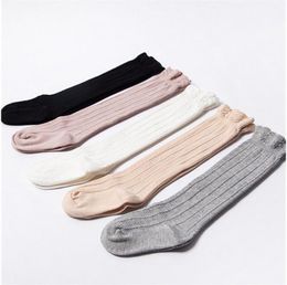 High Sock Infant Casual Lace Stockings Children Solid Colour Socks Kid Keep Warm Girl Tights Leg Soft Best Sellers 4 6cr F2