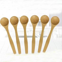 Eco-Friendly Japanese Bamboo Spoon Tableware Ice Cream Coffee Tea Soup Spoon Kitchen Cooking Utensil 13*3.2cm