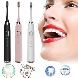 Sonic Electric Toothbrush 4 modes USB Powered Travel Waterproof Toothbruhs Automatic Adults for adult and so on