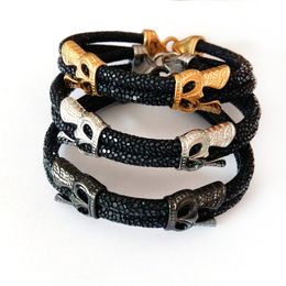 -Bangle Fashion High End Watch Acessórios Luxo Tailândia Leather Stingray Bracelete para Watchbrand Genuine Strap