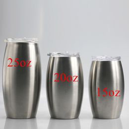 25oz Egg Mugs Stainless Steel Water Bottles Large Capacity Portable Sports Water Bottles High-End Office Coffee Cups With Lids A12