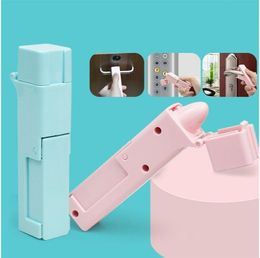 Plastic Press Elevator Tool Zero Contact Protective Safety Tools Opening Door Elevators Button Gadget Fashion Portable Outdoor 6 5lb G2