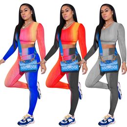 womens sportswear long sleeve hoodie outfits 2 piece set sportsuit pullover + legging tops + pant womens clothing jogger sport suit klw4942