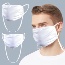 Hanging neck mask Designer Adjustable Anti Dust Face Mask Black Cotton for Cycling Camping Travel 100% Cotton Washable Reusable Cloth Masks