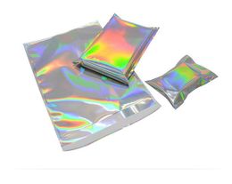 Laser Self Sealing Plastic Envelopes Mailing Storage Bags Holographic Gift Jewellery Poly Adhesive Courier Packaging