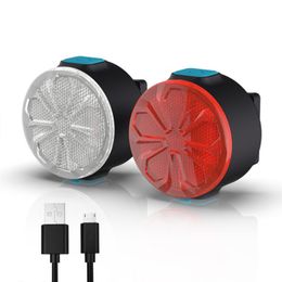 schwarze scheinwerferabdeckung Rabatt Fahrradbeleuchtung Fahrradschwanz USB Lade Nacht Reiten LED Kreative Warnung Highlight Scheinwerfer Geräte-Schwarz-Abdeckung