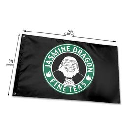 Uncle Iroh's Fine Tea Shop Family Garden Decor Semitransparent Flag 3x5ft Printing Polyester Club printing Banner and Flags Wholesale