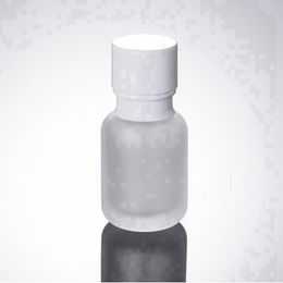 50ML Frost Glass Cosmetic Bottles 1.7OZ Glass Lotion Bottles 50CC Glass Press Bottle With Cap Empty Bottle SEA SHIPPING RRA3608