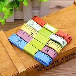 Hot Body Measuring Ruler Sewing Tailor Tape Measure Soft 1.5M Ruler Metre Random Colour