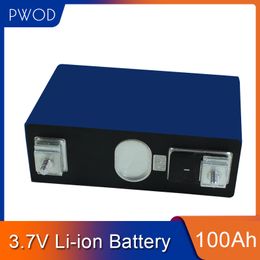 7PCS lithium ion battery 3.7v 100Ah li cell for solar energy storage caravan inverter pack diy 12v 24v 100ah e-bike