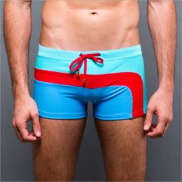 Summer Male Swim Suit man Slim Fit Swim Boxer Shorts creative design Swim Suits Boxer Shorts Maillot De Bain bathing suit New Fashion