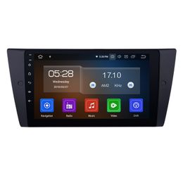 android bluetooth music car Canada - 9 inch Android 10 Touchscreen GPS Car Video Stereo for BMW 3 Series 2005-2012 with WiFi Bluetooth Music USB Support DAB SWC DVR