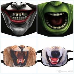 Mask New Products Non Mainstream Pure Cotton Dustproof Mouth Cover Male Female Creative Expression Personality Masks Hot