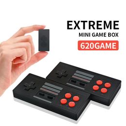 Portable Game Players Extreme Mini Game Box Can store 620 Games Wireless USB AV-Out 2.4G Dual Wireless Gamepads Handheld Video Game Console