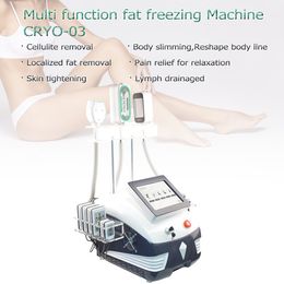Portable Lipo laser 360 Degree Cryolipolysis Fat freeze cellulite reduction cryotherapy double chin removal slimming machine