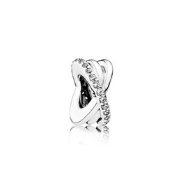 NEW 100% Sterling Silver 1:1 Glamour 791994CZ GALAXY SPACER Bead Original Women Wedding Fashion Jewelry 2018 Gift