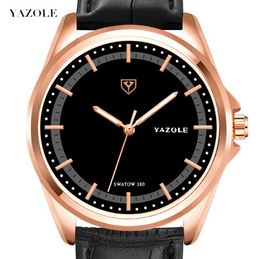 YAZOLE Luminous Quartz Watch Men Wristwatches Male Clock Quartz-watch Relogio Masculino Montre Homme 380