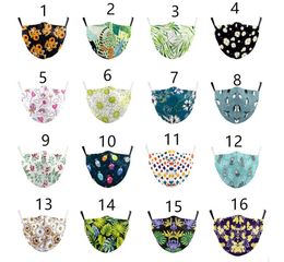 Fashion party Face Casual Mask Aztec Printed Masks Fabric Adult Mouth Cover Washable Reusable Mouth Mask Face Cover KD