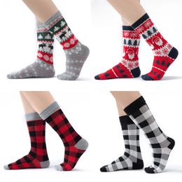 Christmas Dear Adult Kids Socks Family AdultFunny Parent-Child Socks Printed Unisex Adult Men Women Kids Long Cotton Warm Socks Family Match