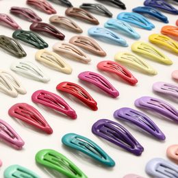 Candy Colour Clips base for DIY Hairpin Metal Barrettes Pins Baby Children Women Girl Hair Accessory